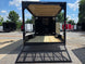 8.5' X 24' Custom Black Hybrid Enclosed Trailer (2) 5,200 lb Axles Back side picture 