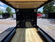8.5' X 24' Custom Black Hybrid Enclosed Trailer (2) 5,200 lb Axles Porch back side picture 