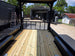 8.5' X 24' Custom Black Hybrid Enclosed Trailer (2) 5,200 lb Axles Porch front side picture 