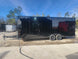 8.5' X 24' Custom Enclosed Stage Trailer Mobile Cigar Lounge Drivers Side Shot 