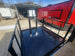 8.5' X 24' Custom Enclosed Stage Trailer Mobile Cigar LoungeRear Stage View