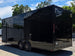 8.5' X 24' Custom Stage and Marketing Showcase Enclosed Trailer Back left angle picture 