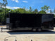 8.5' X 24' Custom Stage and Marketing Showcase Enclosed Trailer Right side picture 