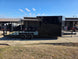 8.5' X 24' Hybrid Trailer Black With Black Out Package 7K Axles left side view picture 