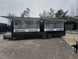 8.5_X_26_Custom_Enclosed_Merchandise_and_Marketing_Trailer_with_Black_Out_Trim, Specific View. 