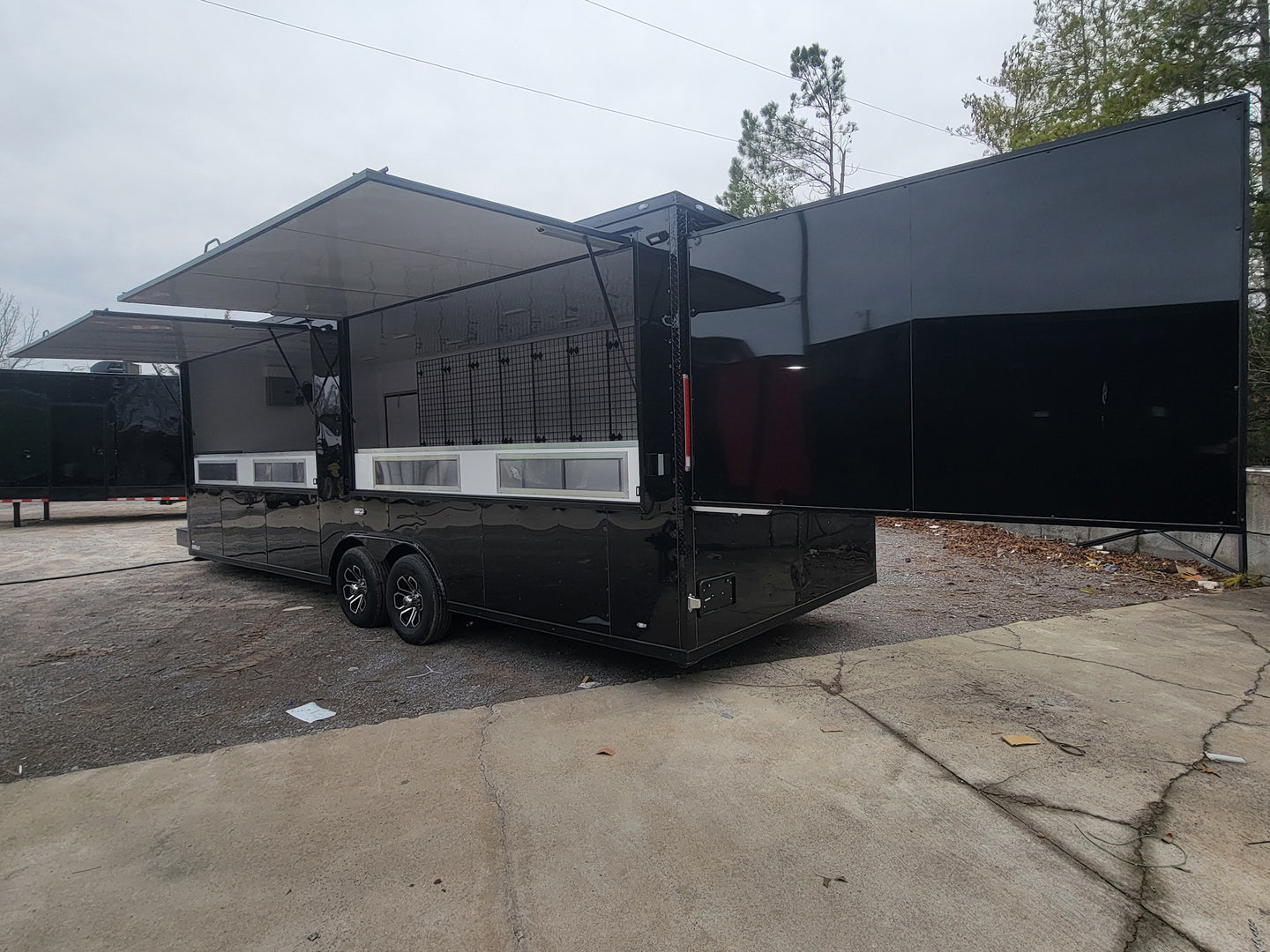 8.5_X_26_Custom_Enclosed_Merchandise_and_Marketing_Trailer_with_Black_Out_Trim-17