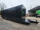 8.5' X 26' Custom Enclosed Merchandise and Marketing Trailer with Black Out Trim.