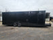 8.5' X 26' Custom Enclosed Merchandise and Marketing Trailer with Black Out Trim, Reference View. 