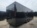 8.5' X 26' Custom Enclosed Merchandise and Marketing Trailer with Black Out Trim, 