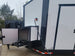 8.5' X 30' Custom White With Blackout Trim Hybrid Enclosed Trailer-30