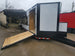 8.5' X 30' Custom White With Blackout Trim Hybrid Enclosed Trailer, SLE - 4