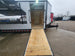 8.5' X 30' Custom White With Blackout Trim Hybrid Enclosed Trailer, SLE-5