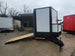 8.5' X 30' Custom White With Blackout Trim Hybrid Enclosed Trailer SLE -3