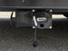 8.5'x16' Charcoal W/ Black Out Trim V-Nose Dual Awning Concession Trailer Drain picture 