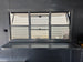 8.5'x16' Charcoal W/ Black Out Trim V-Nose Dual Awning Concession Trailer Window picture 