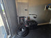 8.5'x16' Charcoal W/ Black Out Trim V-Nose Dual Awning Concession Trailer Electrical system picture 