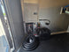 8.5'x16' Charcoal W/ Black Out Trim V-Nose Dual Awning Concession Trailer Electrical system picture 