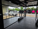 8.5'x24' Black Custom Event Stage Trailer w/ 16' Fold-Down Stage Interior front right angle picture 
