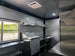 8.5' x 16' Mobile Food Vending Concession Trailer Interior front right angle picture 
