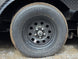 8.5' x 16' Mobile Food Vending Concession Trailer Wheel picture 