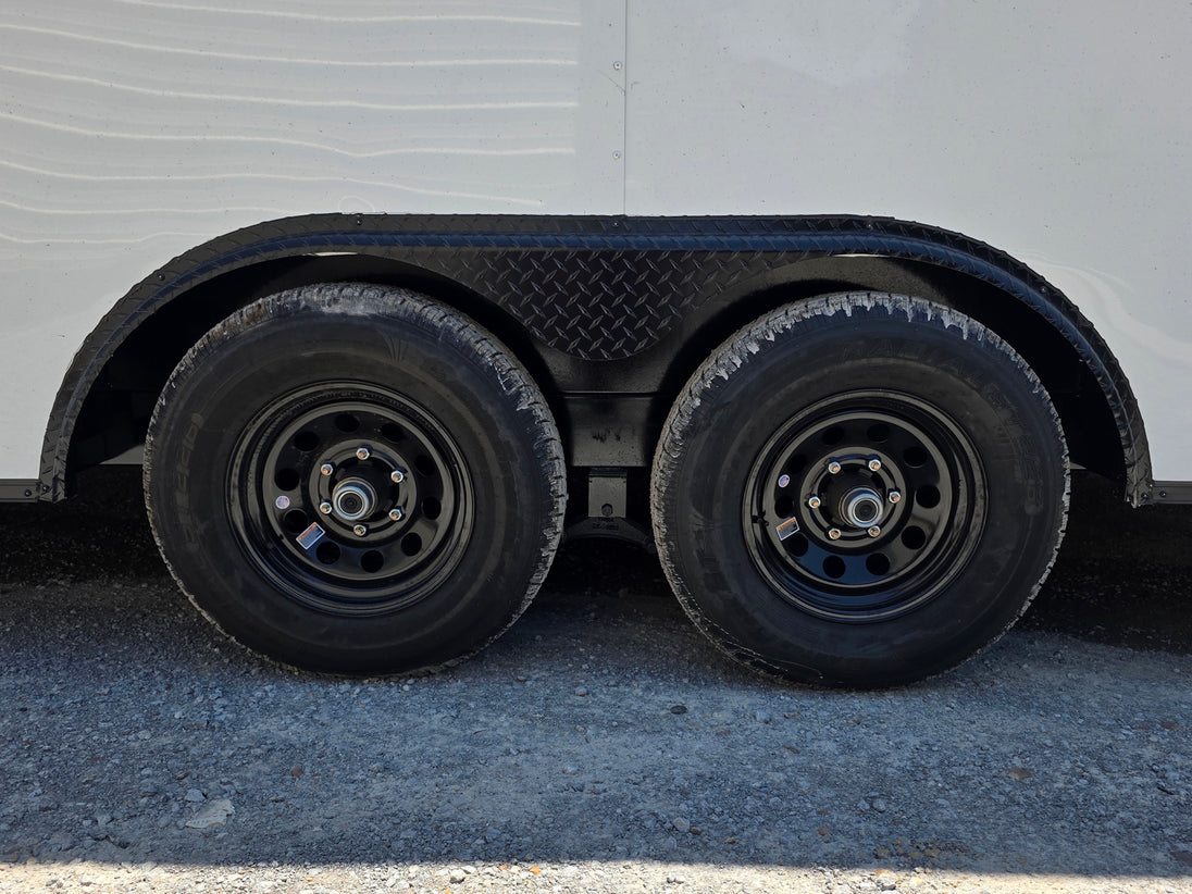 8.5' x 20' Food Event Catering concession Trailer Axle picture 