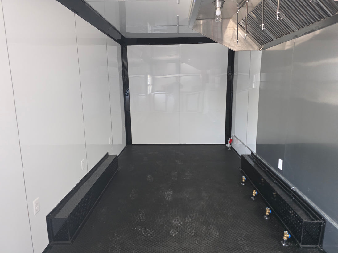 8.5' x 20' Food Event Catering concession Trailer Front side picture 