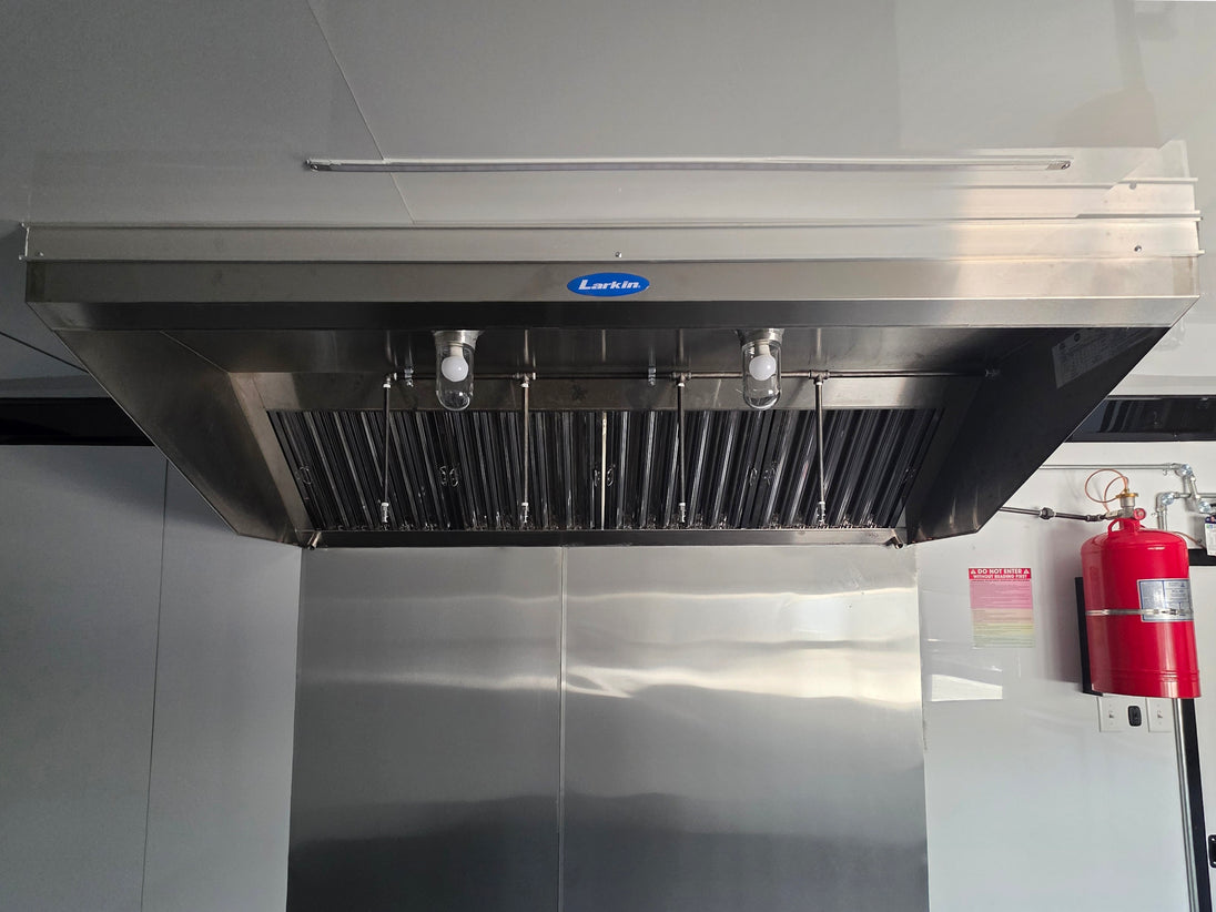 8.5' x 20' Food Event Catering concession Trailer Hood vent picture 