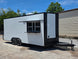 8.5' x 20' Food Event Catering concession Trailer Open Front left angle picture 
