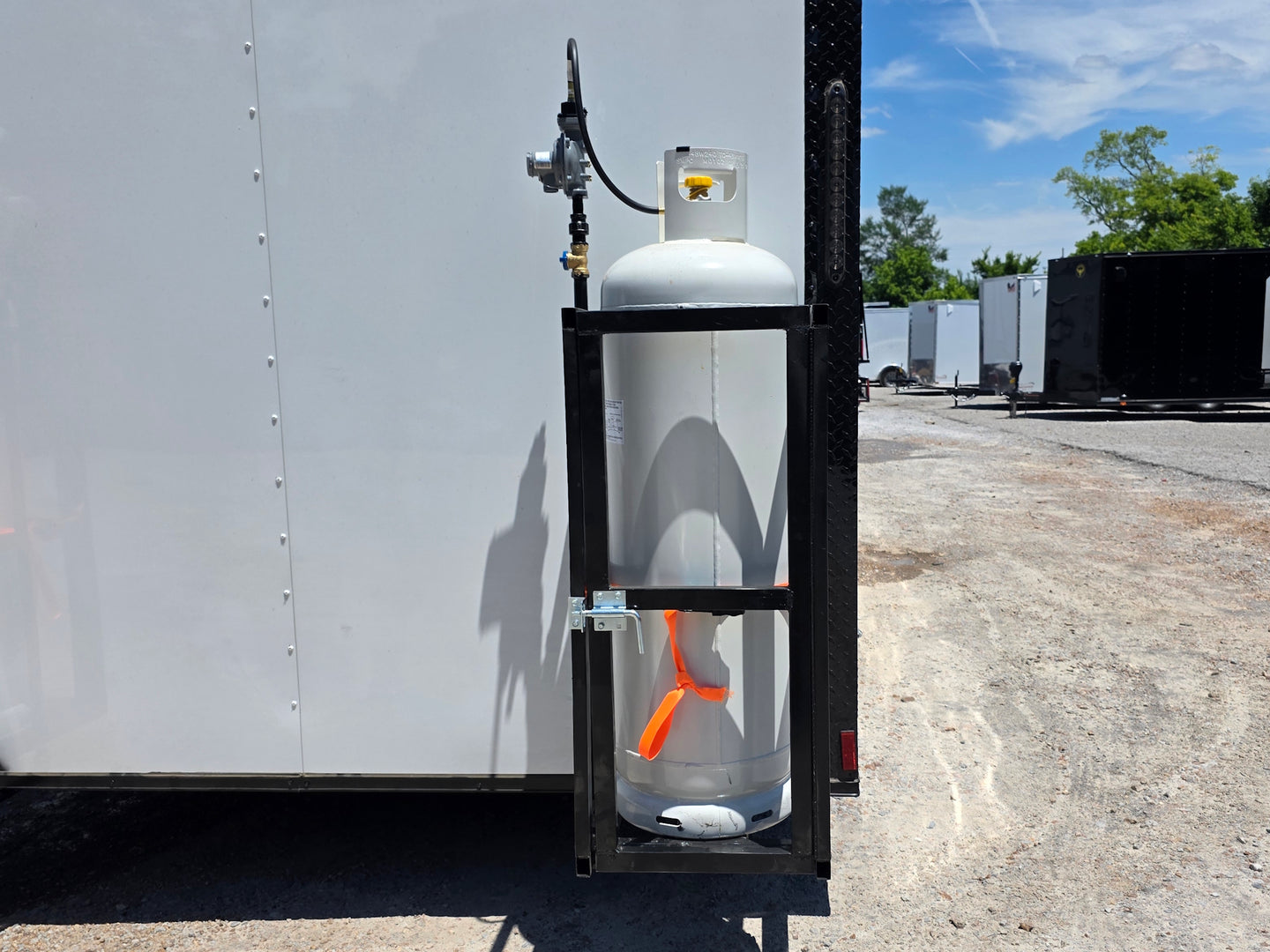 8.5' x 20' Food Event Catering concession Trailer Propane cage picture 