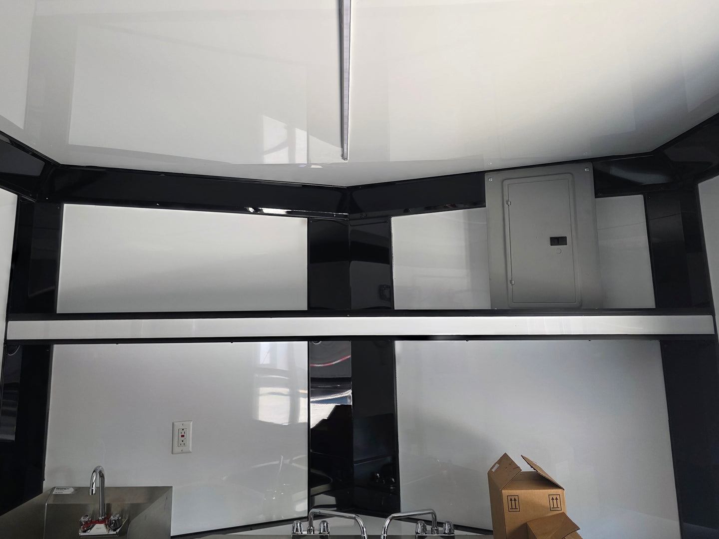 8.5' x 20' Food Event Catering concession Trailer Shelve picture 