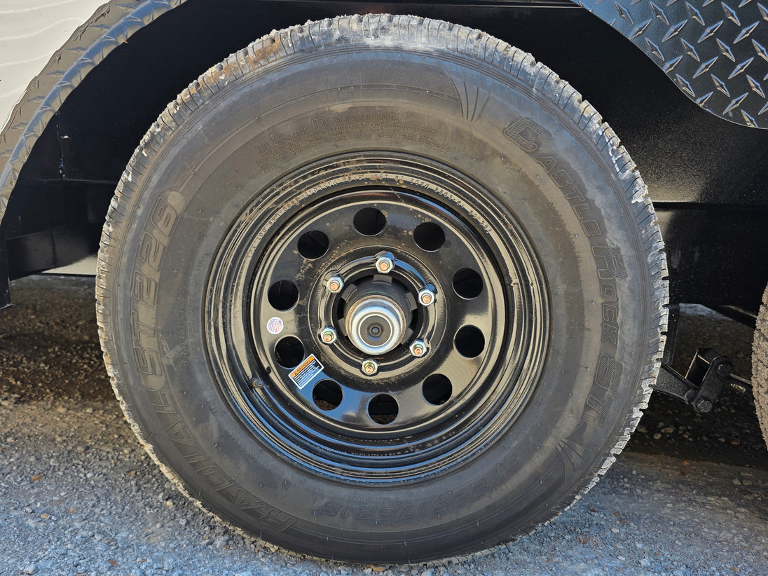 8.5' x 20' Food Event Catering concession Trailer Wheel picture 