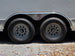 8.5' x 20' White Mobile Stage Trailer Axel picture 