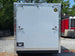 8.5' x 20' White Mobile Stage Trailer Back side picture 