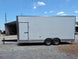 8.5' x 20' White Mobile Stage Trailer Right side picture 