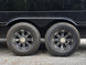 8.5' x 22' Black Deckover Mobile Stage Trailer with Blackout Package Axel picture 