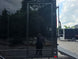 8.5' x 22' Black Deckover Mobile Stage Trailer with Blackout Package Entry door picture 