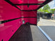 8.5' x 22' Black Deckover Mobile Stage Trailer with Blackout Package Interior back side picture 