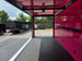 8.5' x 22' Black Deckover Mobile Stage Trailer with Blackout Package interior front side picture 
