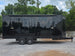 8.5' x 22' Black Deckover Mobile Stage Trailer with Blackout Package Left side picture