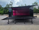 8.5' x 22' Black Deckover Mobile Stage Trailer with Blackout Package Open left side picture