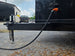 8.5' x 22' Black Deckover Mobile Stage Trailer with Blackout Package Tongue picture 