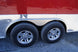 Enclosed Trailer 8.5' x 24' Red Equipment Hauler (2) 7,000 lb Axles Storage - SLE Equipment - 8