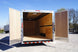Enclosed Trailer 8.5' x 24' Red Equipment Hauler (2) 7,000 lb Axles Storage - SLE Equipment - 10