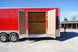 Enclosed Trailer 8.5' x 24' Red Equipment Hauler (2) 7,000 lb Axles Storage - SLE Equipment - 11