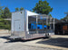 8.5' x 30' Concession Food Event Bar Trailer Open front right angle picture 