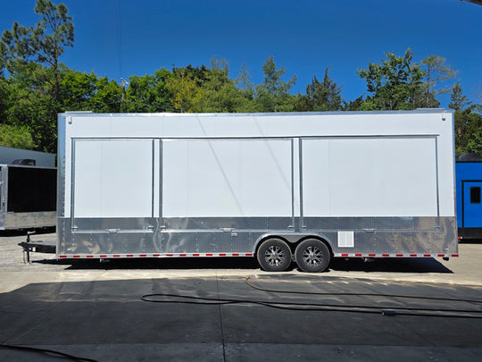 8.5' x 30' Concession Food Event Bar Trailer Right side picture 