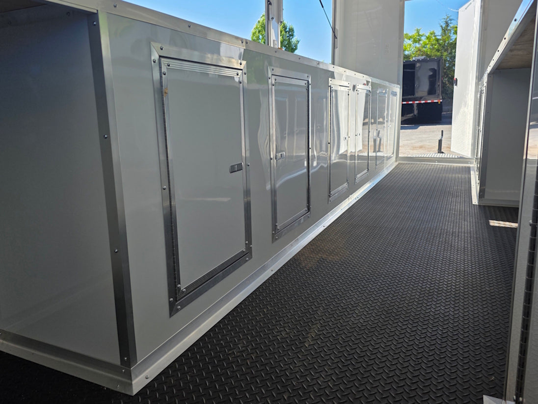 8.5' x 30' Concession Food Event Bar Trailer Storage 3 picture 
