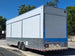 8.5' x 30' Custom Concession Trailer Package Back left angle picture 