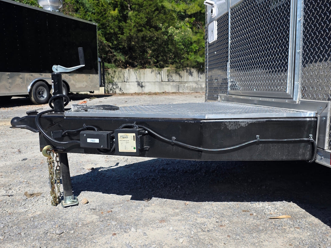 8.5' x 30' Custom Concession Trailer Package Tongue picture 