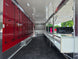 8.5' x 40' Gooseneck Display Merchandise Concession Trailer Interior back side picture 